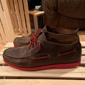 Sperry Authentic Original Leather Chukka Size 10